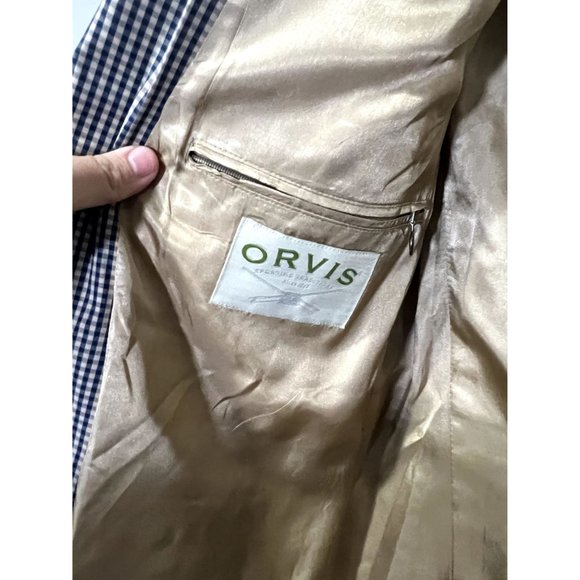 Orvis‎ 3 Button Blazer Sport Coat - Size 42L - Picture 5 of 6